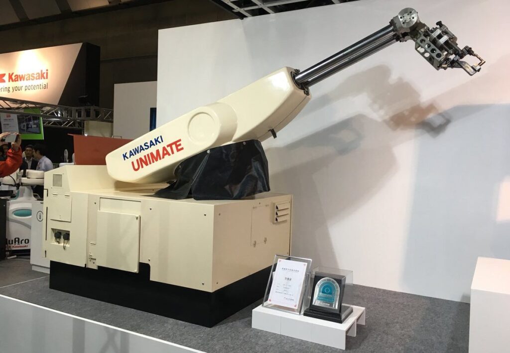 Unimate, o primeiro robô industrial